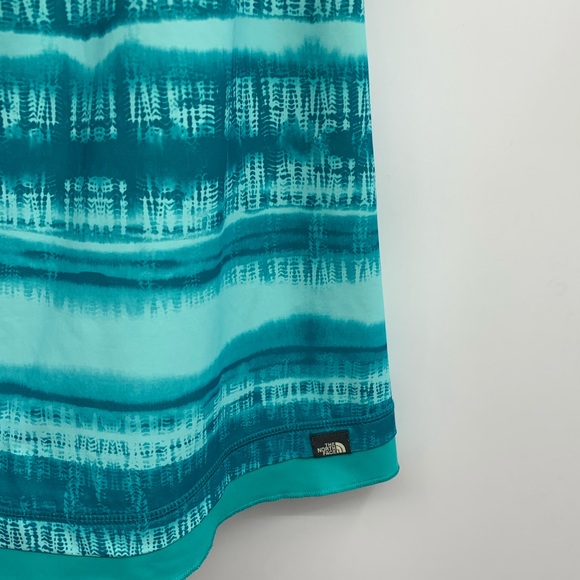 The North Face woman's Echo Lake athletic halter dress turquoise size small - Picture 5 of 7